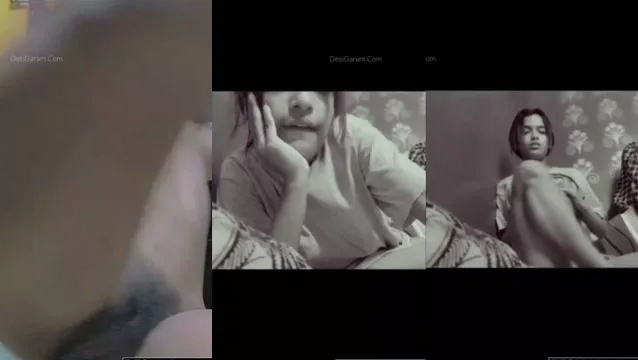 Garota peituda Desi exibindo peitos grandes capturados - vídeo amador quente