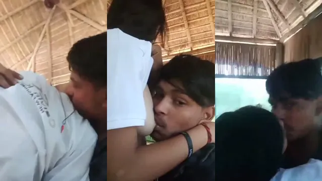 Cute Desi Girlfriend Viral Boobs Show in Restaurant - Hot Public Leak