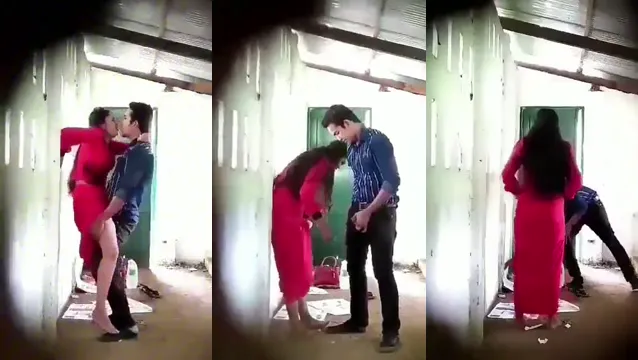 Young Teacher Standing Fuck in Classroom - Loud Moans & Cum on Ground