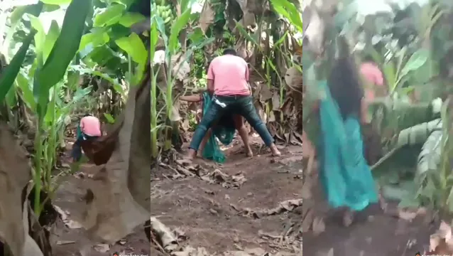 Desi Couple কলা বাগানে হট সেক্স - Jungle Wild XXX 🔥
