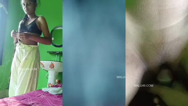 귀여운 Odia 소녀 스트립과 빌어 먹을 BF - 뜨거운 Desi 섹스 비디오