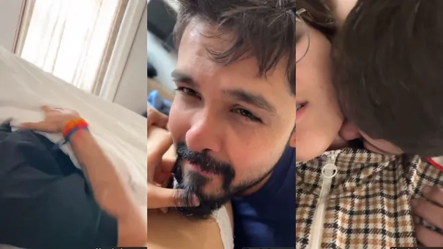 ấn cô gái ngực ép L. sự liếm - ấn cô gái cuộc gọi video khỏa thân tình dục