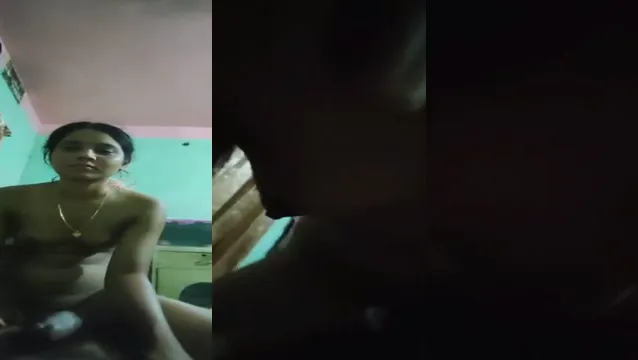Village Teen Riding BF Cock Hard - Loud Moans & Hardcore Action