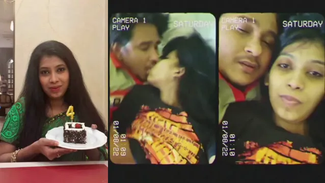 Desi GF Leaked Sex Video: Boyfriend Sucks Big Boobs - Viral 18+ Action