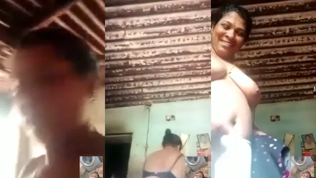 Desi Bhabhi Boobs on VC - Shocking Live Leak!