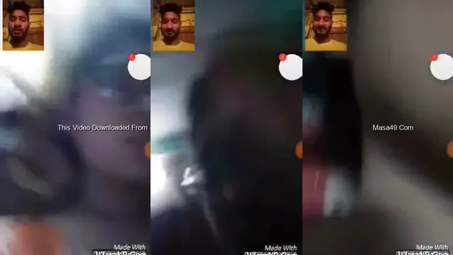 Desi Girl Shows Boobs on Video Call - Steamy Livestream