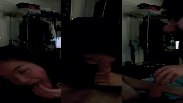 GF Rides BF Hard Cock - Oral selvagem para ação de punheta