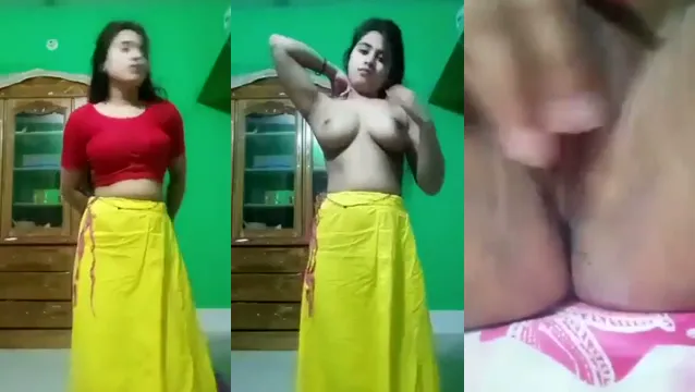 Spectacle de strip-tease Saree pour fille bengali chaude - Vidéo virale Desi Masti