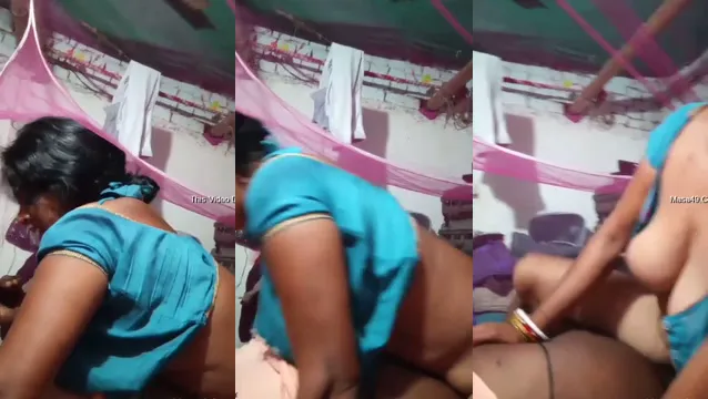 Moglie Desi arrapata scopa all'aperto - Video trapelato da Virgin Forbidden