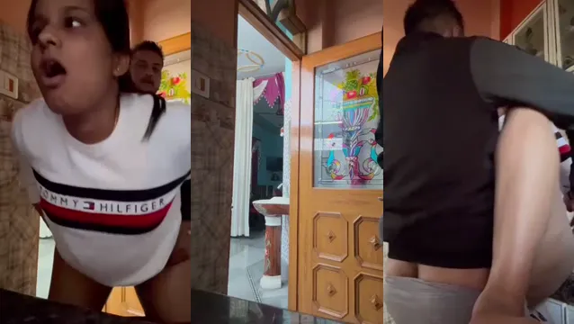 Pencap Kuzen Mutfak İnilti Sikiş