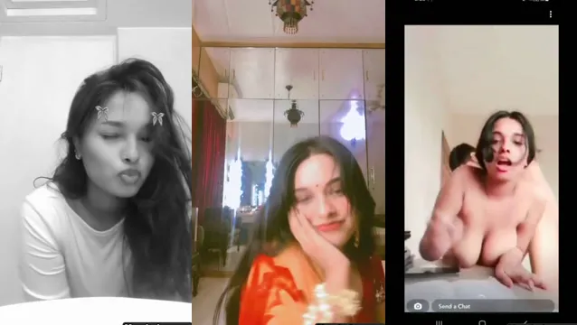 Hot Desi Girl Video Call Tease - Viral MMS Romance Fucking