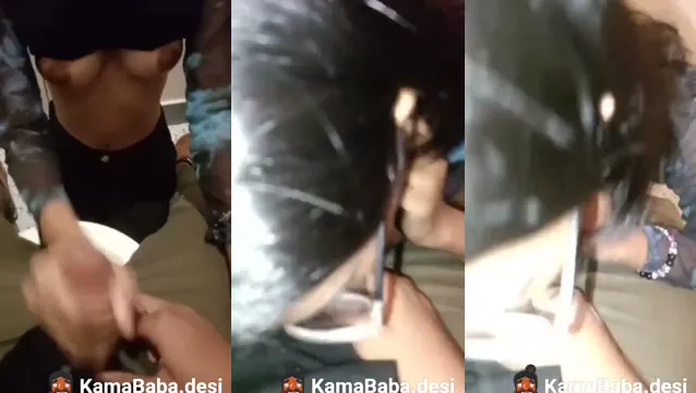 Assam Cute Girl Sucking Big Cock - Best Friend's Husband Gets Blowjob!