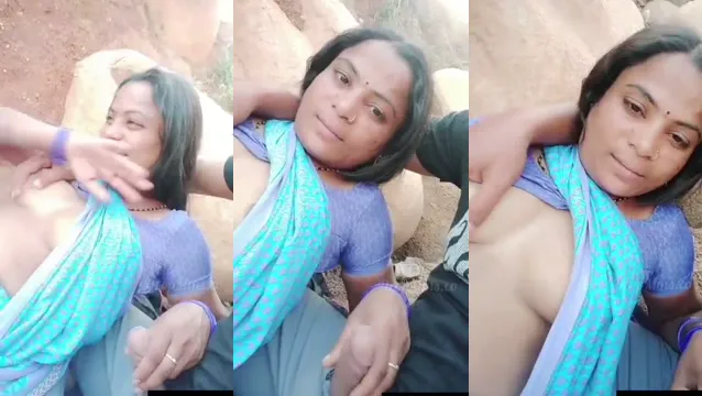 Village Bhabhi Handjob Viral Video – Geheime Desi-Freundin bereitet ihrem Freund Freude